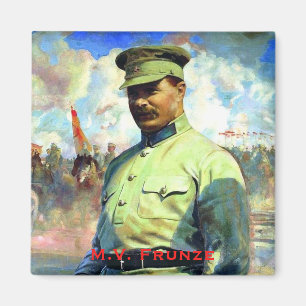 M. Frunze - Soviet Army Officer, USSR Red Army Magnet