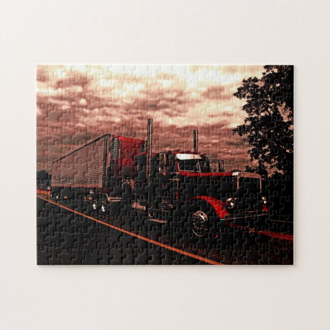 M Horning's Peterbilt 379 Edit Puzzle (Horizontal)