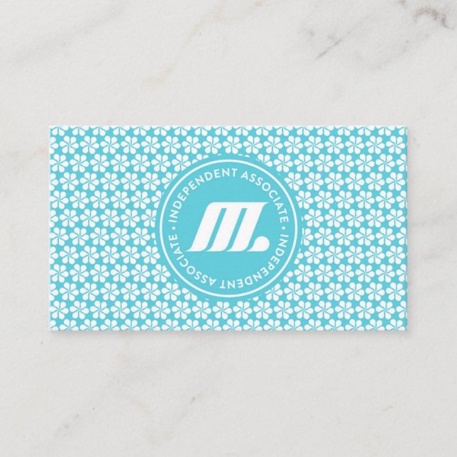 M Hydration Flower Business Card (Front)