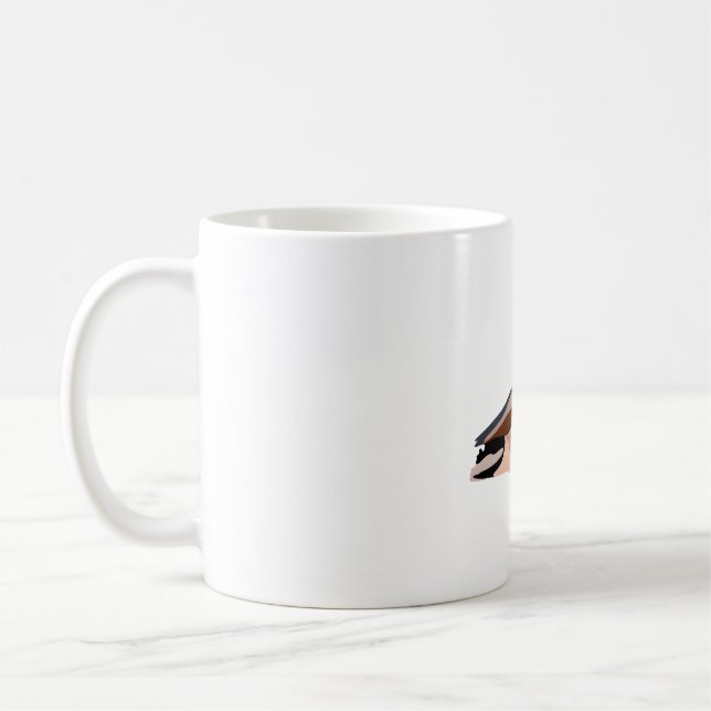 M is for Mallard Duck Coffee Mug (Left)