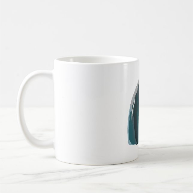 M is for Manatee Coffee Mug (Left)