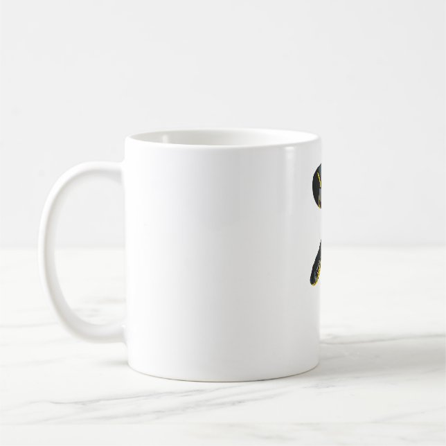 M is for Mangrove Snake Coffee Mug (Left)