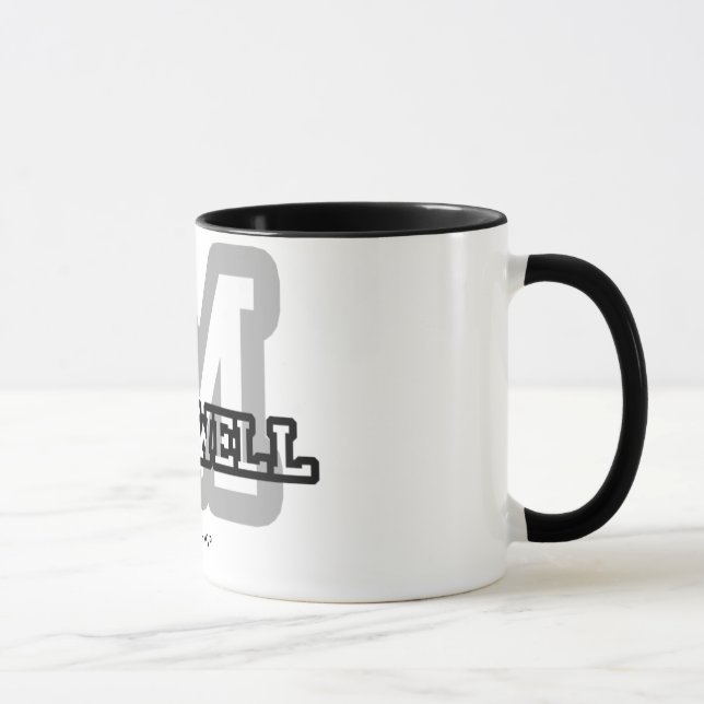 M is for Maxwell Mug (Right)