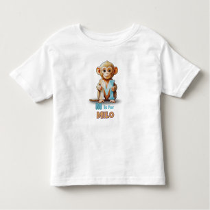 M is for Milo - Custom Toddler Shirt