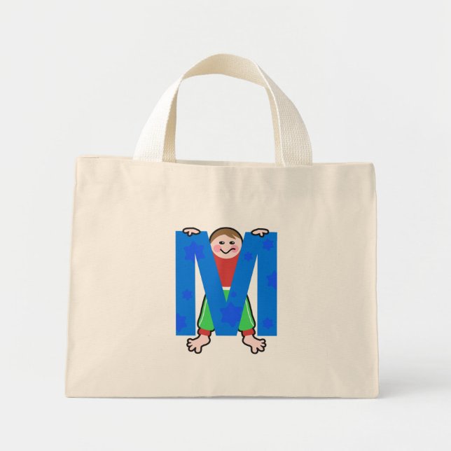 M is for mini tote bag (Front)
