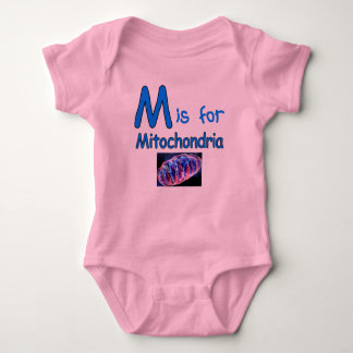 M is for Mitochondria Baby Bodysuit