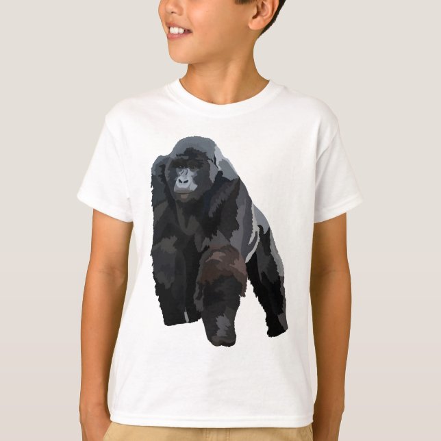 M is for Mountain Gorilla T-Shirt (Front)