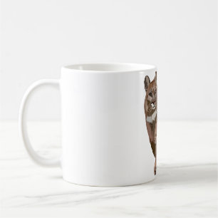 M is for Mountain Lion Coffee Mug