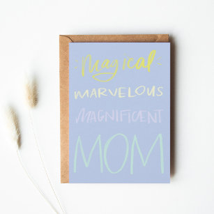 M is for Mum Card