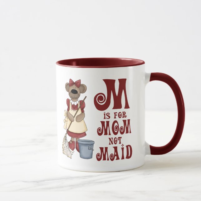 M is for Mum Mug (Right)