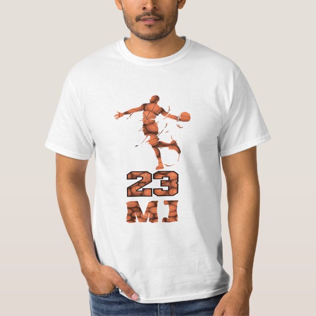 M-Jordan Basketball T-Shirt (Front)