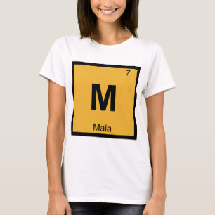 M - Maia Pleiades Chemistry Periodic Table T-Shirt