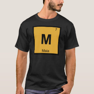 M - Maia Pleiades Chemistry Periodic Table T-Shirt