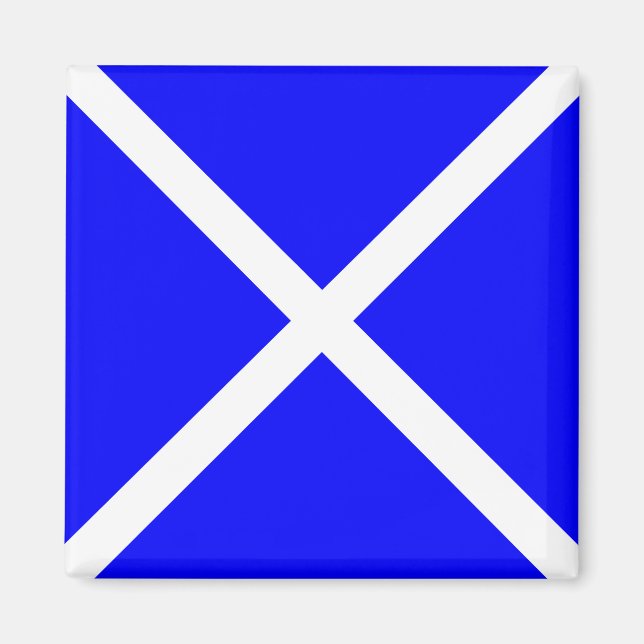 "M" (Mike) Code of Signals Flag Magnet (Front)