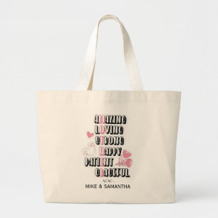 M.O.T.H.E.R. - A Tribute to Moms Large Tote Bag