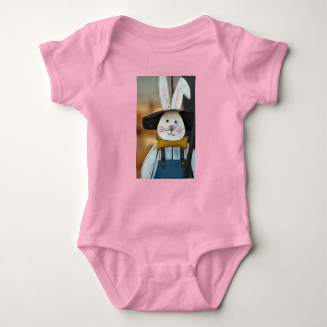 M r,Bunny Baby Bodysuit (Front)