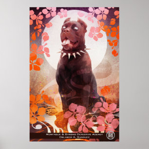 M&S Peaches Poster - Art by Galen Dara