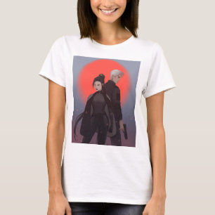 M&S Simon and Michiko T-shirt - Art by Mona Finden