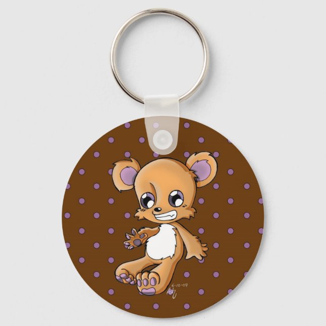 M. Teddy Key Ring (Front)