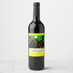 M WINE JMT Custom Wine Bottle Label (3.5" x 4")