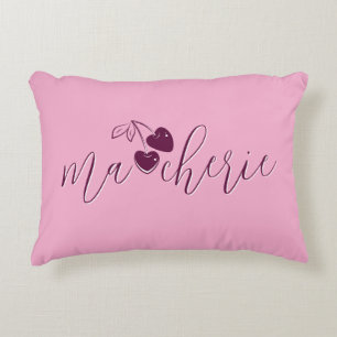 Ma Cherie Heart Berries Sweetheart Custom Colours  Decorative Cushion