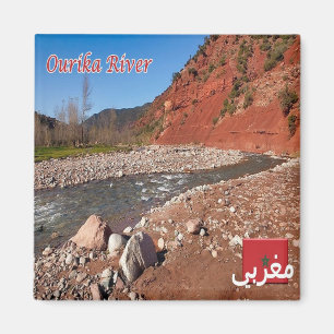 MA - Morocco - Ourika River Magnet