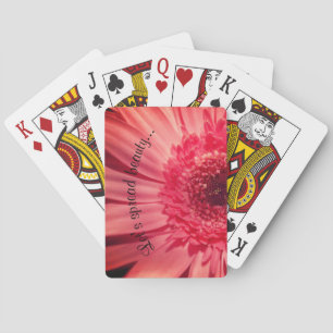 Ma pretty 1 - Let's spread beauty Playing Cards