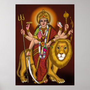 Maa Durga Speaker Poster