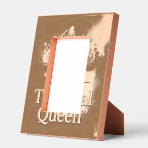 Maa The Real Que Dusty Rose Gold Floral Photo fra Etched Frames