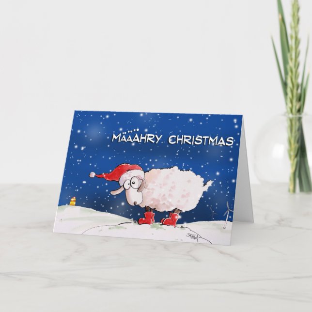 Määääry Christmas Holiday Card (Front)