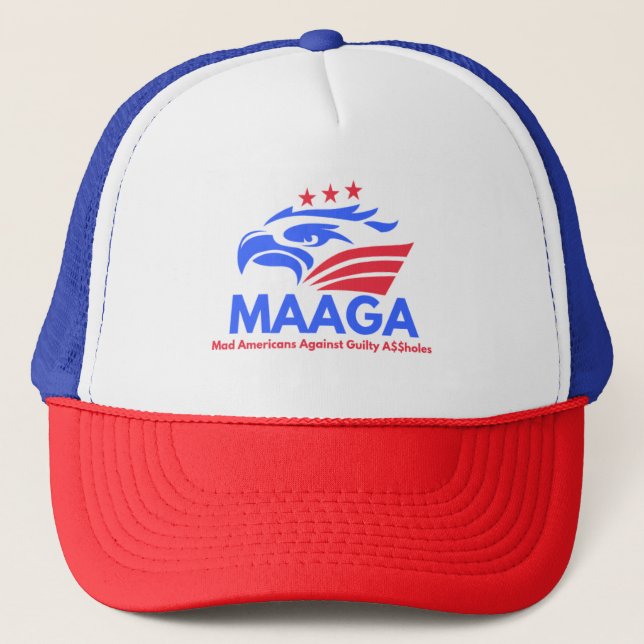 Maaga Trucker Hat (Front)