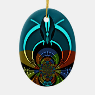 Maasai Colours Hakuna Matata Ceramic Ornament