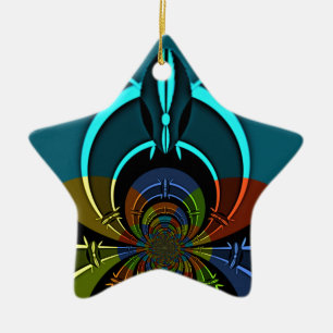Maasai Colours Hakuna Matata Ceramic Tree Decoration