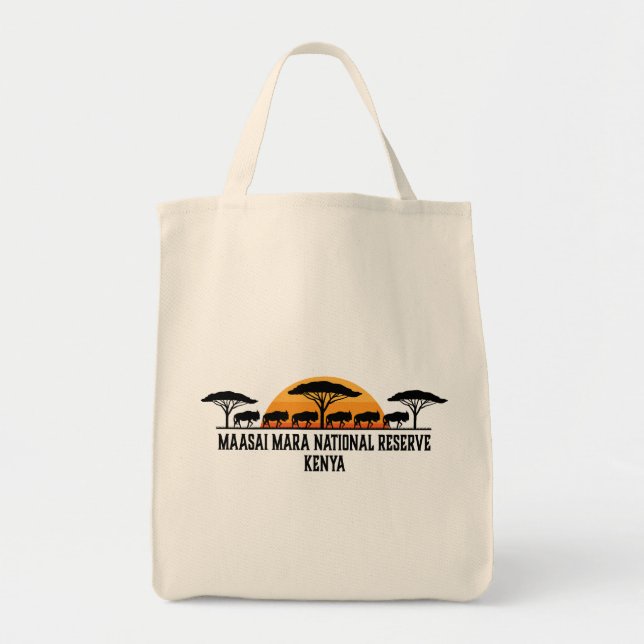 Maasai Mara National Reserve Kenya Tote Bag (Front)