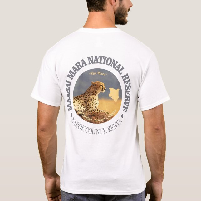 Maasai Mara National Reserve T-Shirt (Back)