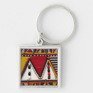 Maasai Tribal Beadwork Key Ring