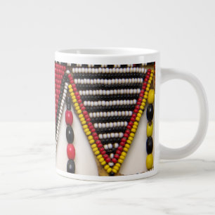 Maasai Tribal Beadwork Large Coffee Mug