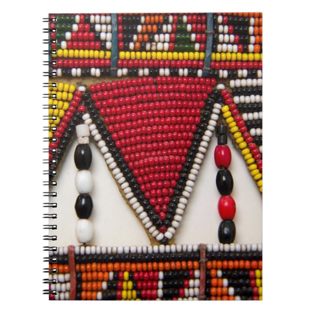 Maasai Tribal Beadwork Notebook (Front)