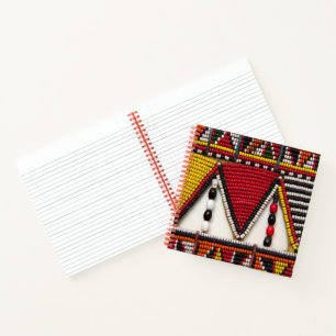 Maasai Tribal Beadwork Notebook