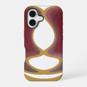 Maasai Tribal Whirl Achempong Designer iPhone 16 Case