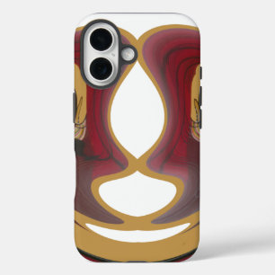 Maasai Tribal Whirl Art Print iPhone 16 Case