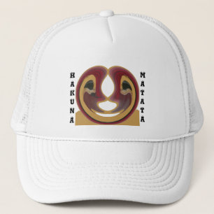 Maasai Tribal Whirl Art Print Trucker Hat