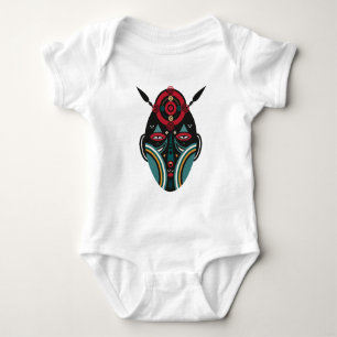 maasai warrior baby bodysuit