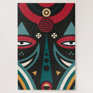 Maasai Warrior Jigsaw Puzzle