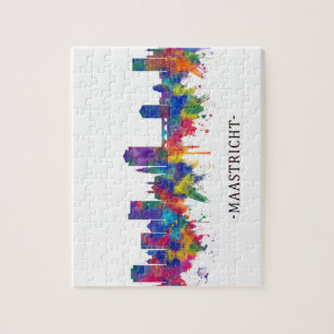 Maastricht Netherlands Skyline Jigsaw Puzzle