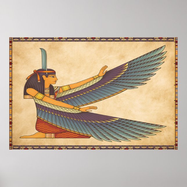 Ma'at Goddess Poster (Front)