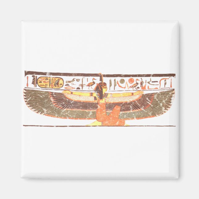 Maat- Nefertari tomb Magnet (Front)