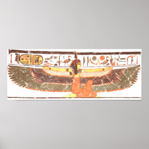 Maat- Nefertari tomb Poster