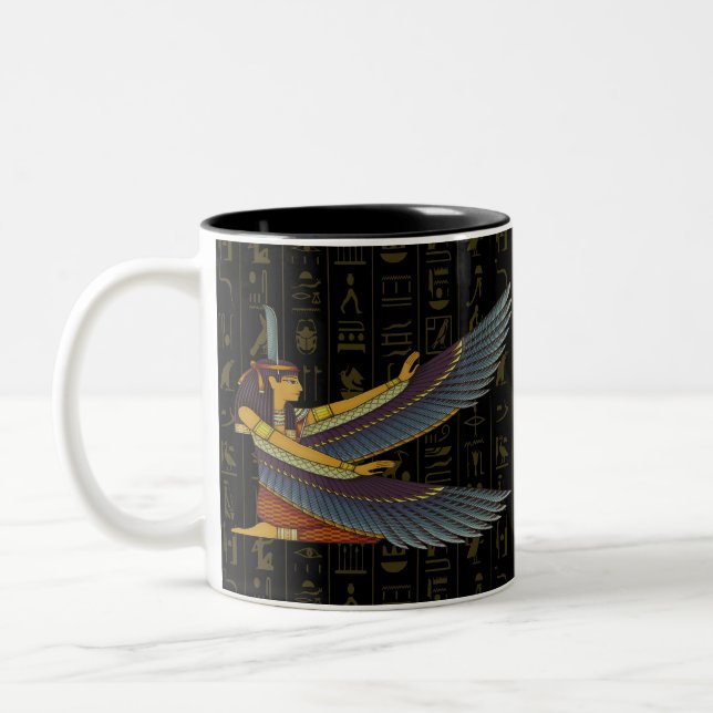 Ma'at Two-Tone Coffee Mug (Left)