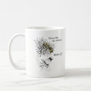 MABA coffee mug with worker bee & logo